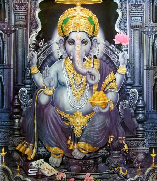印度宗教绘画图片
