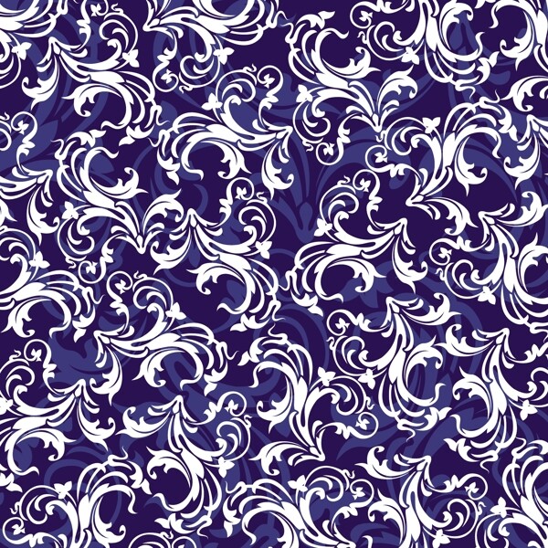 矢量花紋背景