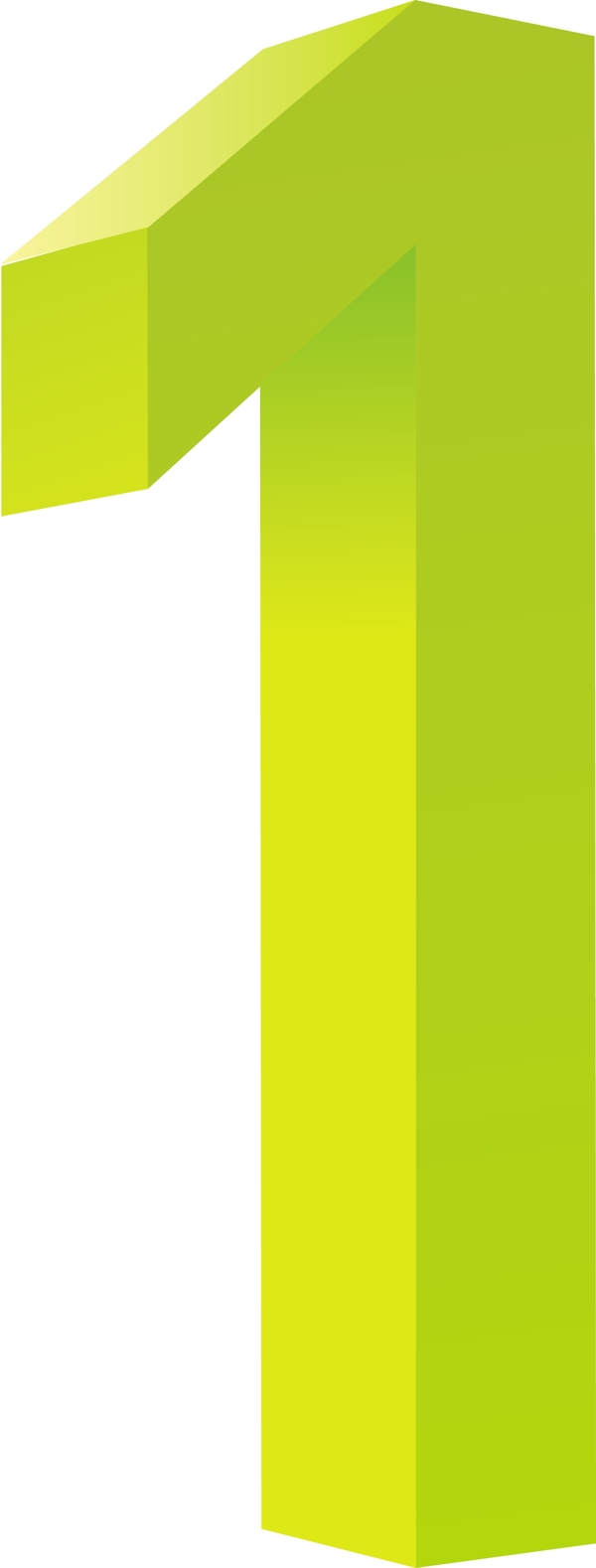 數(shù)字1圖標(biāo)素材