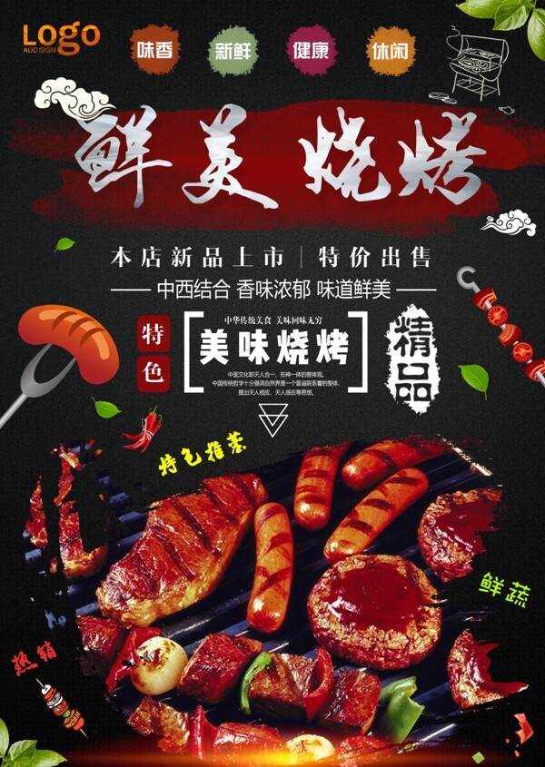 美食宣傳欄