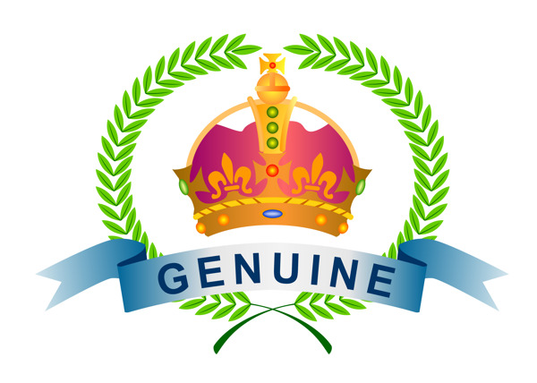 真正在橄欖葉冠的圖標