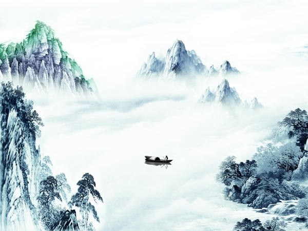新中式背景墻