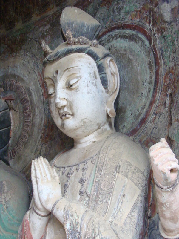 麥積山石窟圖片