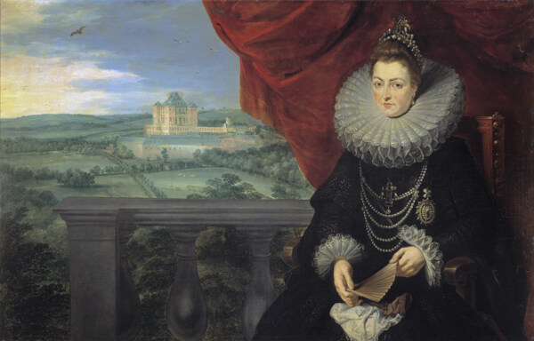 RubensPeterPaulBruegheltheElderJanLainfantaIsabelClaraEugeniaCa.1615德国画家彼得保罗鲁本斯pe