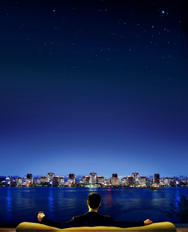 夜空地產(chǎn)圖片