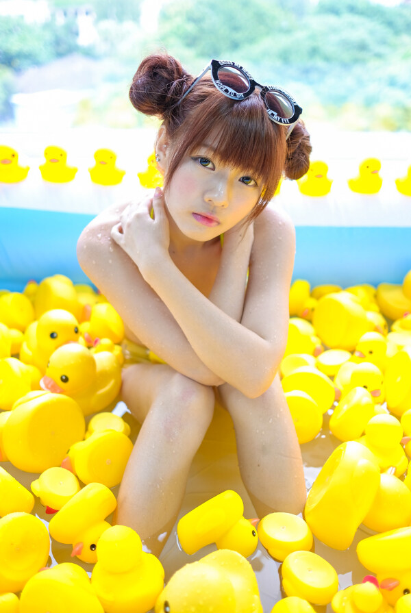 可愛美女圖片