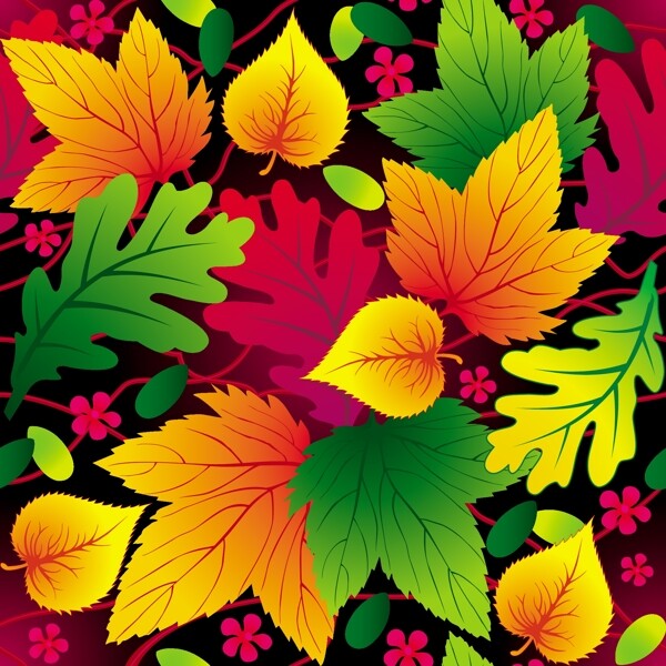 葉背景矢量