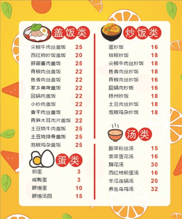 蓋飯炒飯