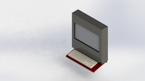 電腦亭模型