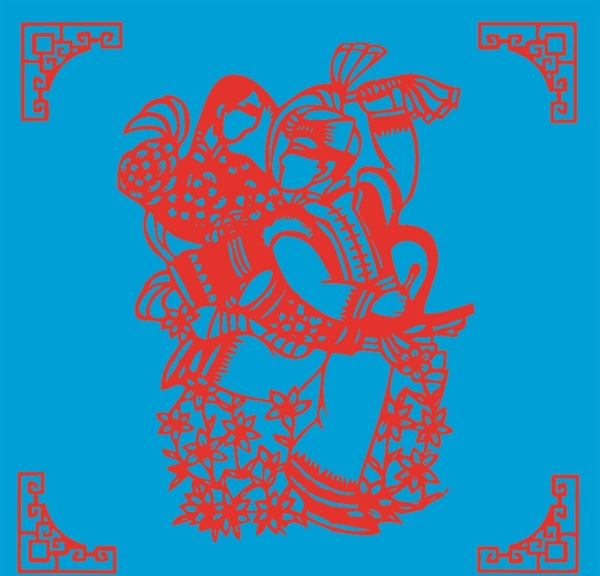 酒曲剪紙