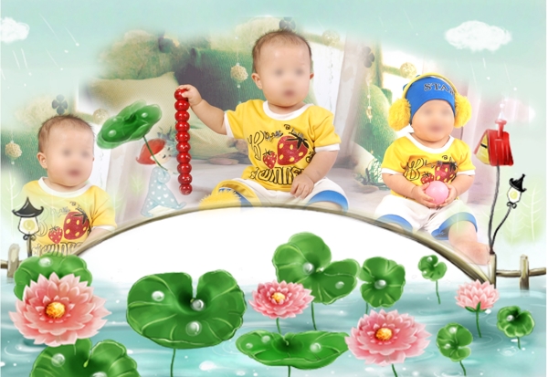兒童模板圖片