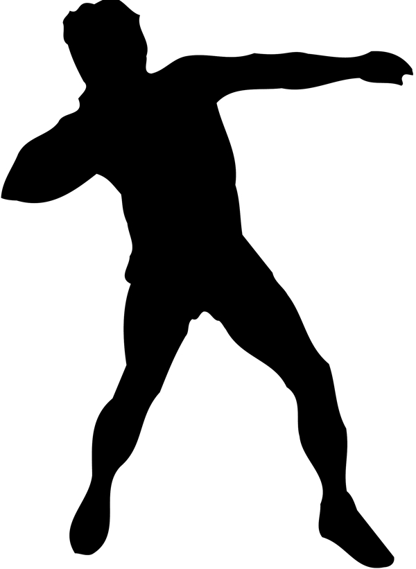 田徑類運動矢量圖