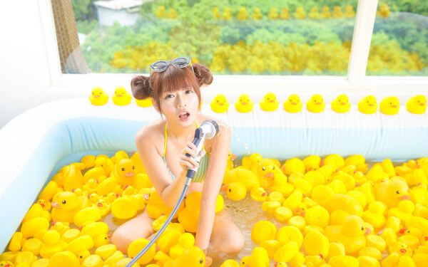 可愛美女圖片