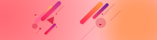 促銷幾何背景banner