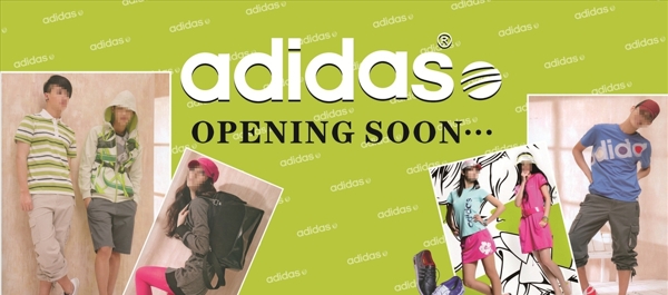 Adidas阿迪达斯宣传海报