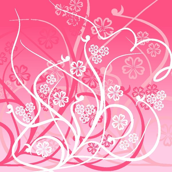 歐美花紋8098矢量CDR