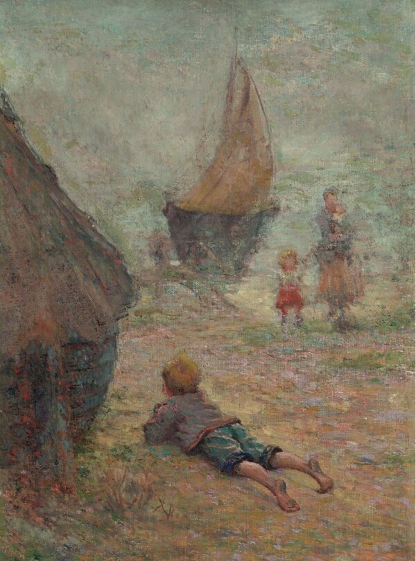 ClaudeEmileSchuffeneckerOntheSand1888.jpeg畫家風(fēng)景畫靜物油畫建筑油畫裝飾畫