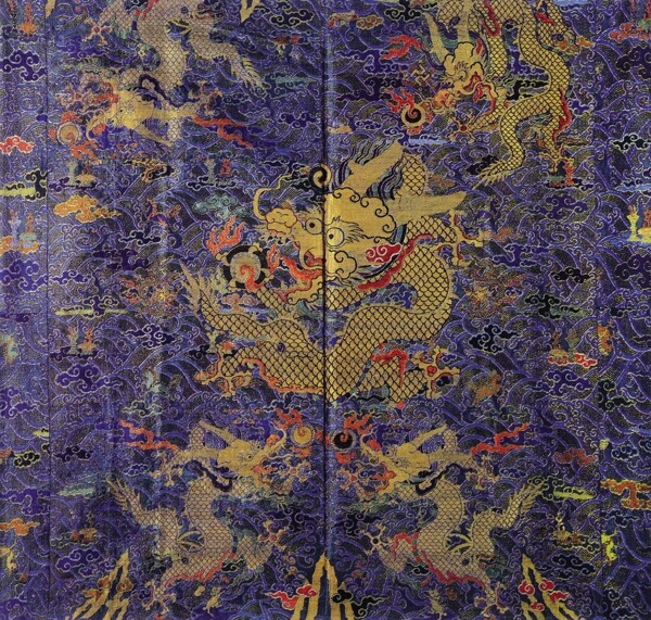 龍雙龍古龍龍鳳呈祥中華刺繡民間藝術(shù)古畫圖片PSD分層素材源文件中國傳統(tǒng)元素整合圖庫