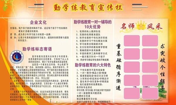 教育宣傳欄圖片
