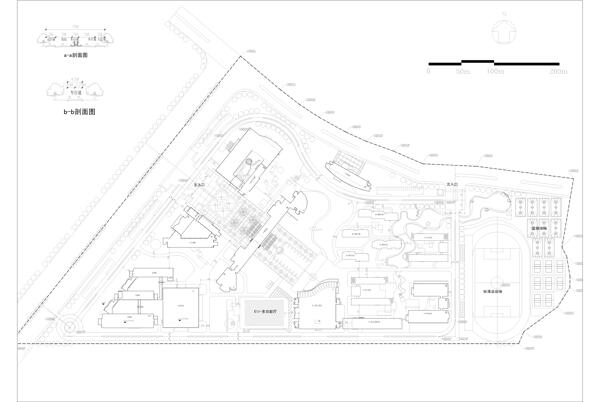 CAD校园规划图纸