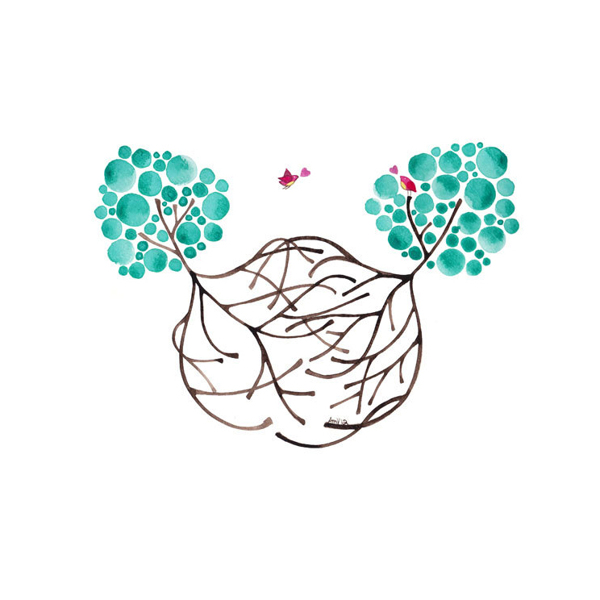 位圖插畫植物插畫時尚插畫藝術效果免費素材