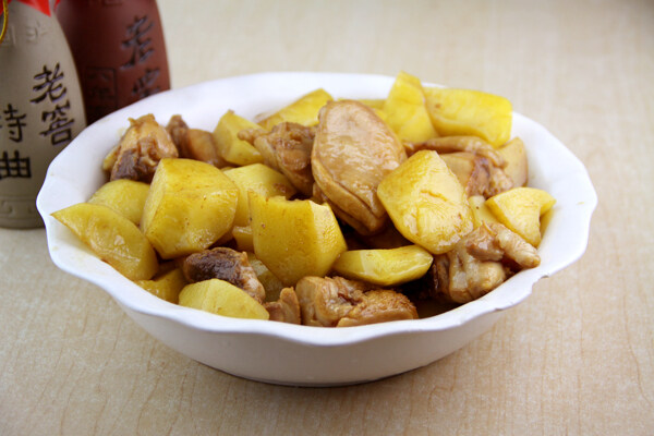 小雞燉土豆圖片
