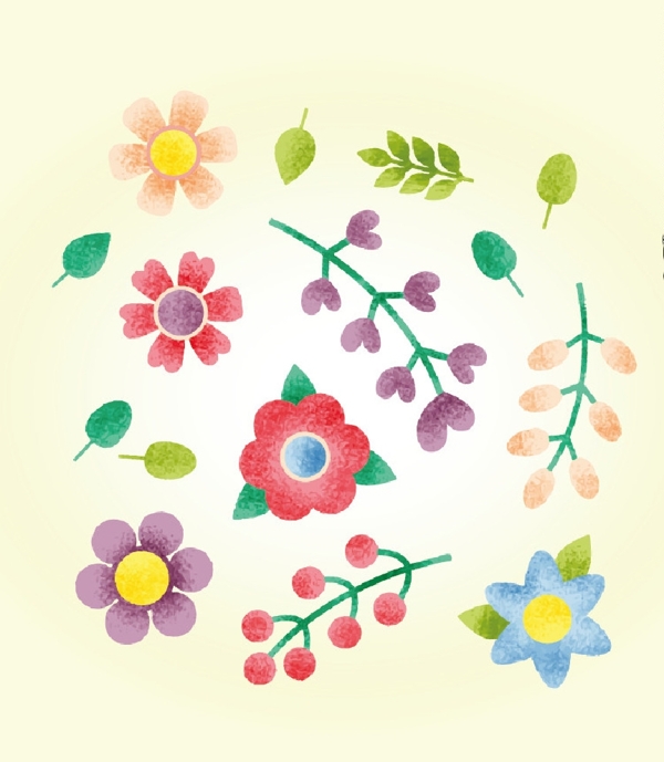 花朵矢量
