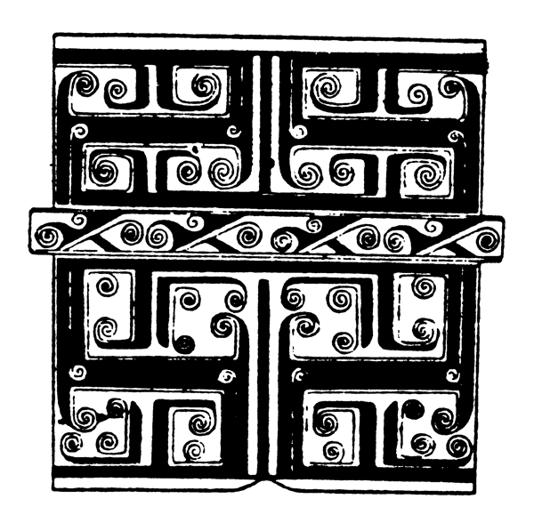 器物圖案秦漢時期圖案中國傳統(tǒng)圖案圖案015