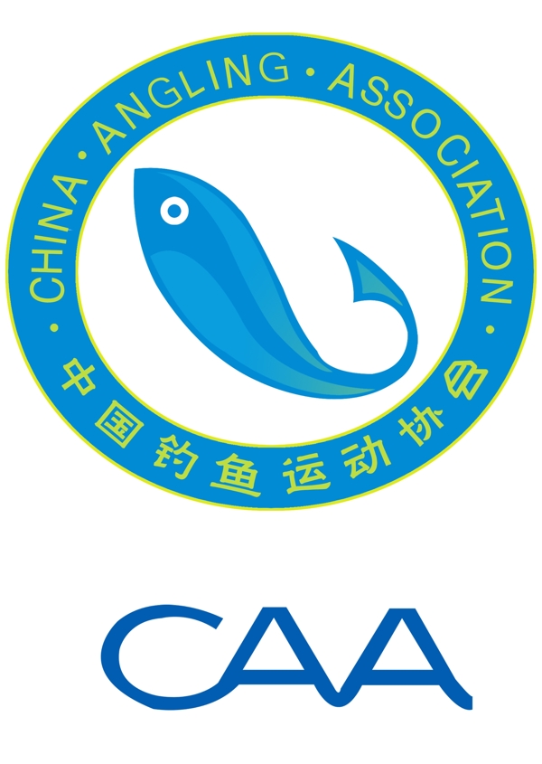中国钓鱼运动协会logo
