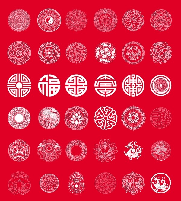 傳統(tǒng)圓形圖案圖片