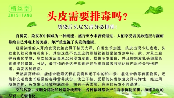植絲堂頭皮需要排毒嗎頭療