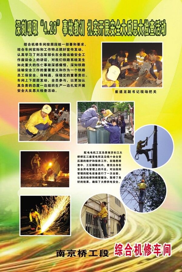 鐵路展板圖片