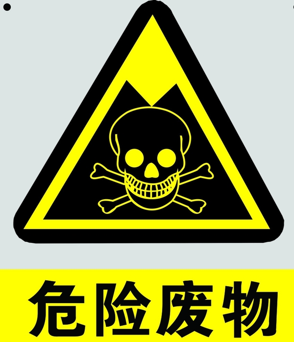 危險(xiǎn)廢物危險(xiǎn)標(biāo)志安全標(biāo)識(shí)