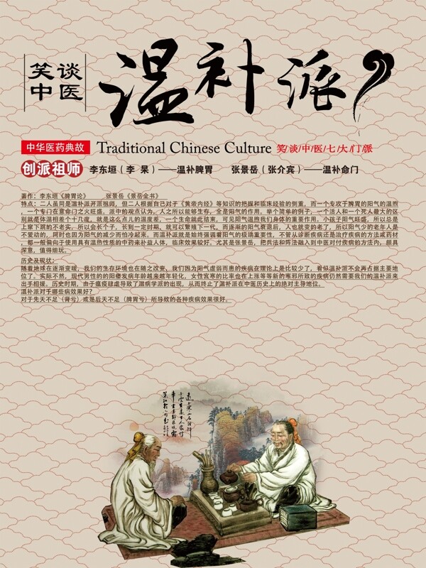 中医温补派