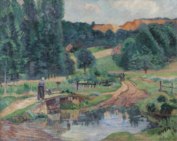 ArmandGuillauminLandscapeofSaintCheron188890.jpeg畫家風(fēng)景畫靜物油畫建筑油畫裝飾畫