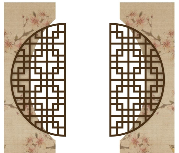 中式門框