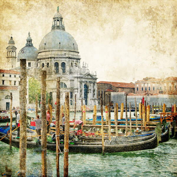 威尼斯建筑风景图片