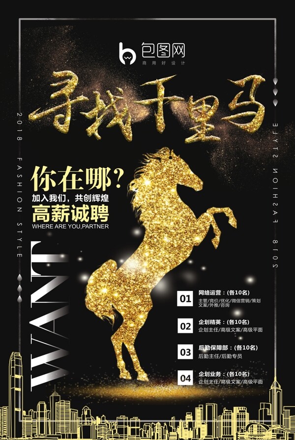 招聘海報(bào)