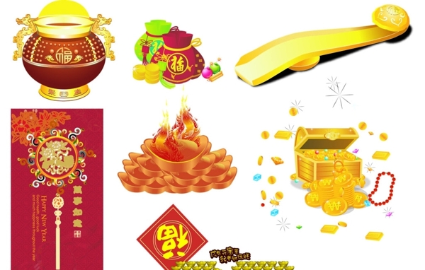 矢量珠寶錢袋