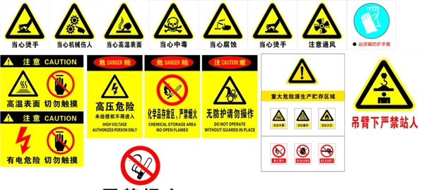 安全標(biāo)識圖片