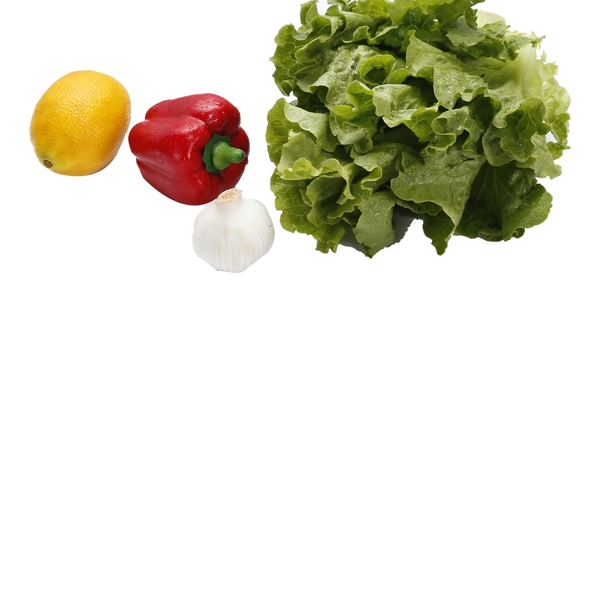 新鲜的蔬菜免抠图