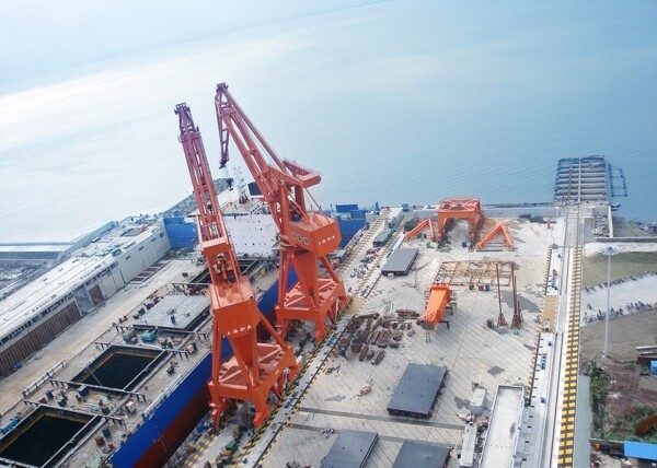 上海船厂图片
