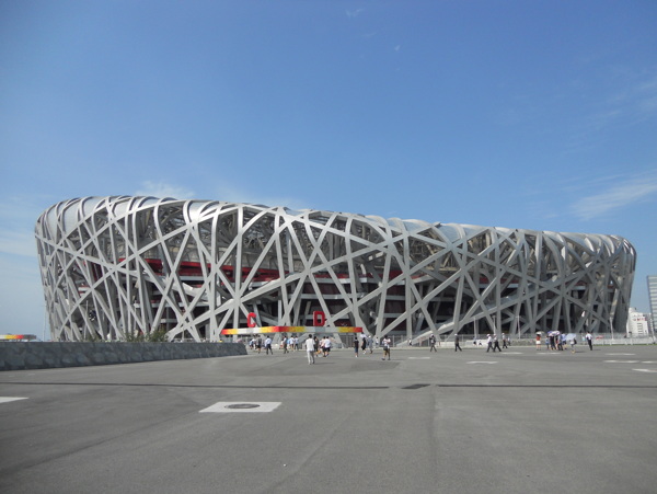 北京奥运会鸟巢图片