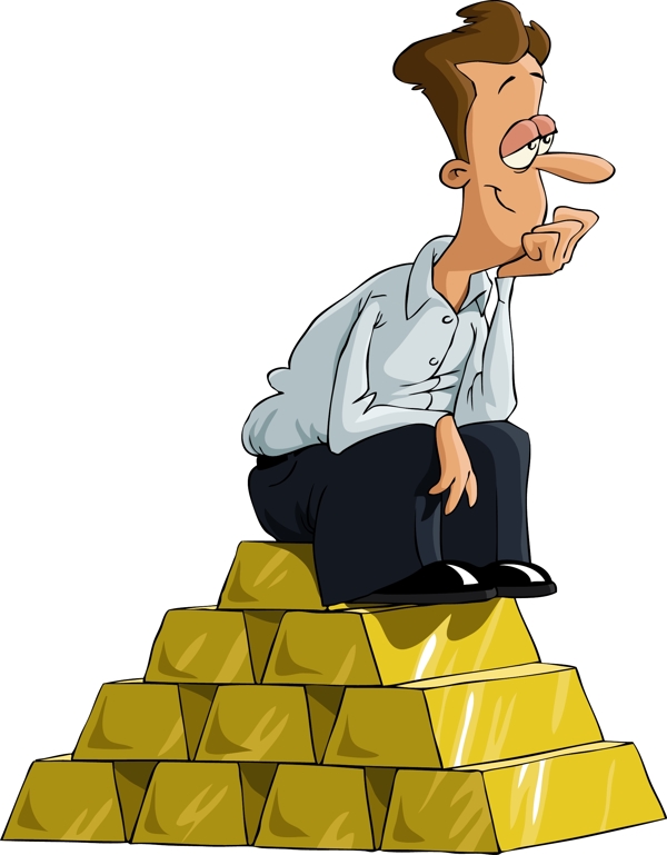 金條上的漫畫人物