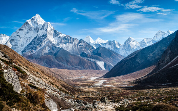 喜馬拉雅山峰圖片