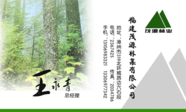 名片模板