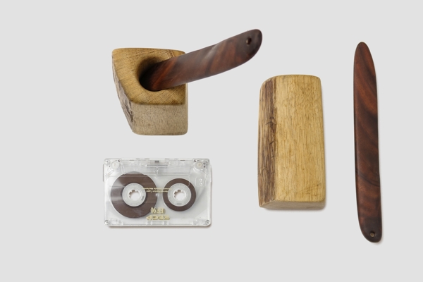木头制品磁带复古元素