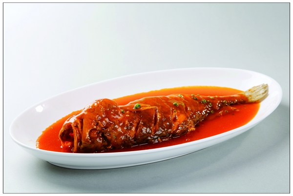 红汤大黄鱼图片