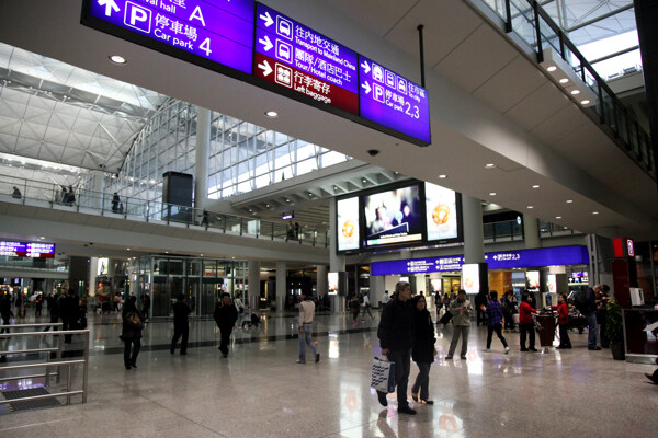香港机场图片