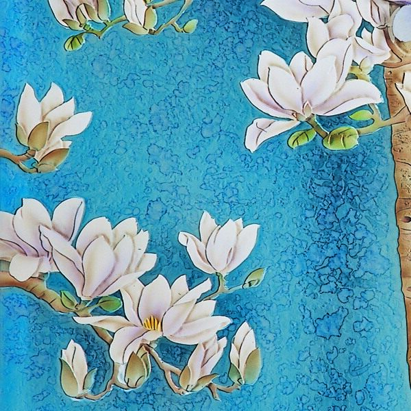 樹(shù)木植物三聯(lián)畫(huà)